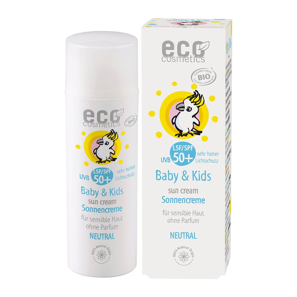 Baby Sonnencreme, LSF50, neutral von Eco Cosmetics